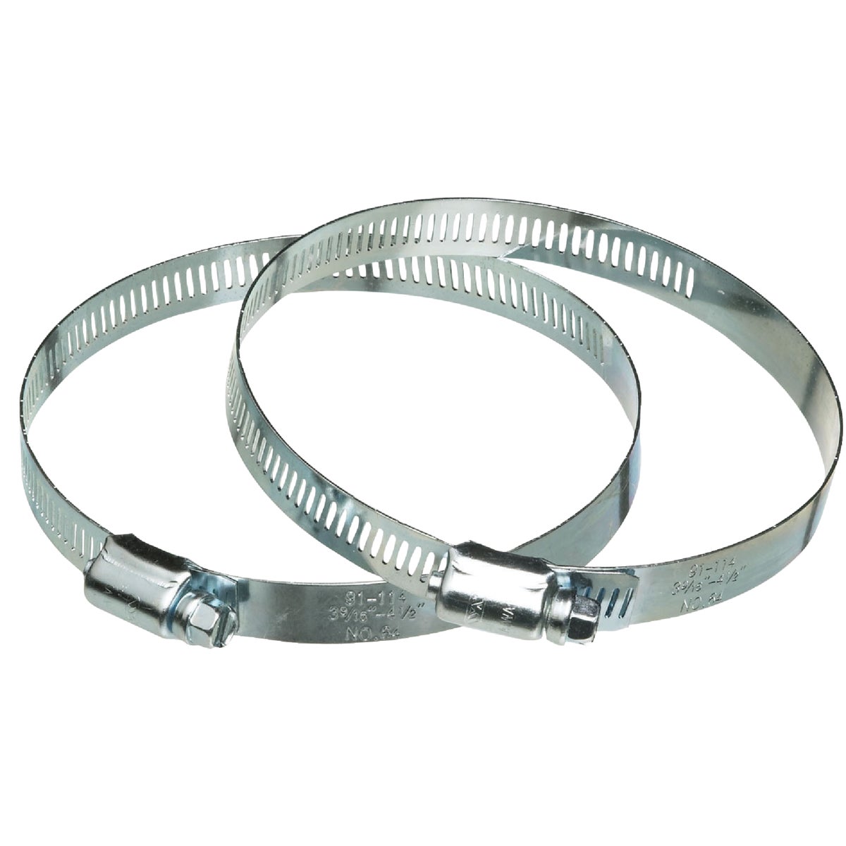 2PK 4″ METAL DUCT CLAMP