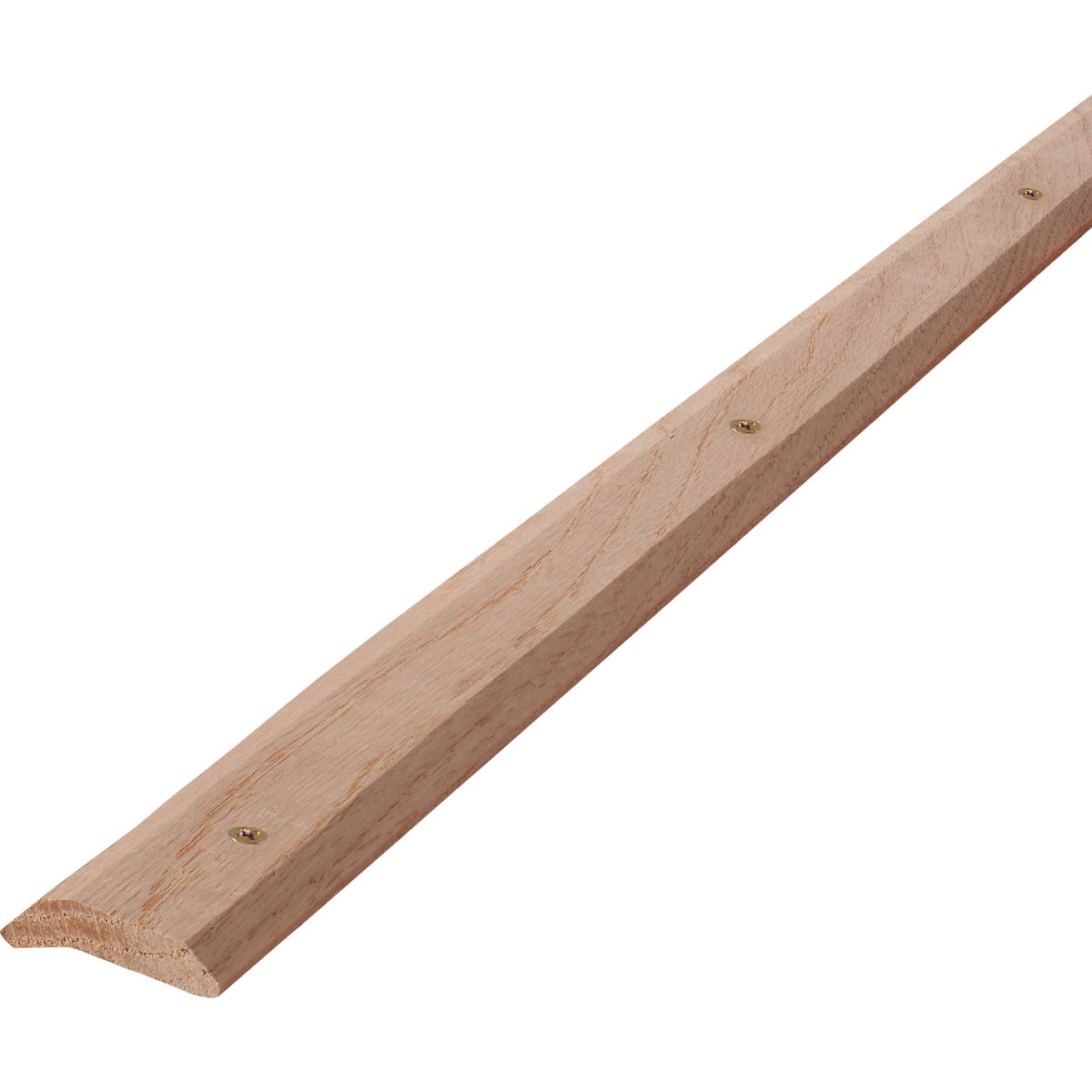 M-D Unfinished Smooth 1-7/16 In. x 6 Ft. Hardwood Carpet Trim Bar, Wide