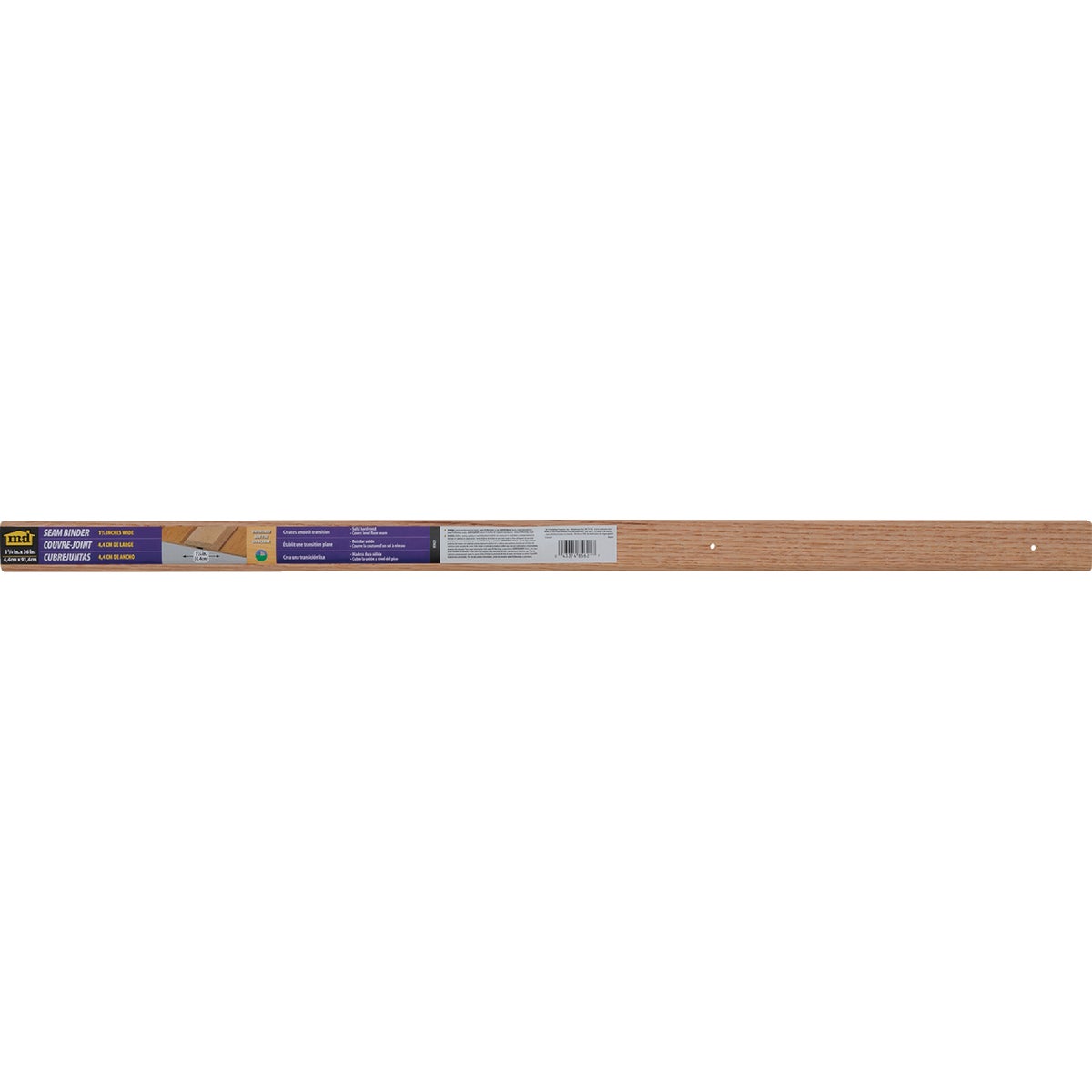 M-D Unfinished 1-3/4 In. x 3 Ft. Hardwood Seam Binder