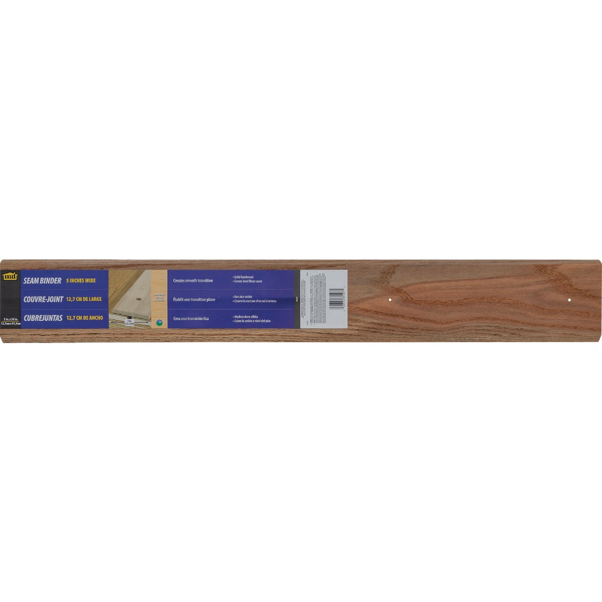M-D Unfinished 5 In. x 3 Ft. Hardwood Seam Binder