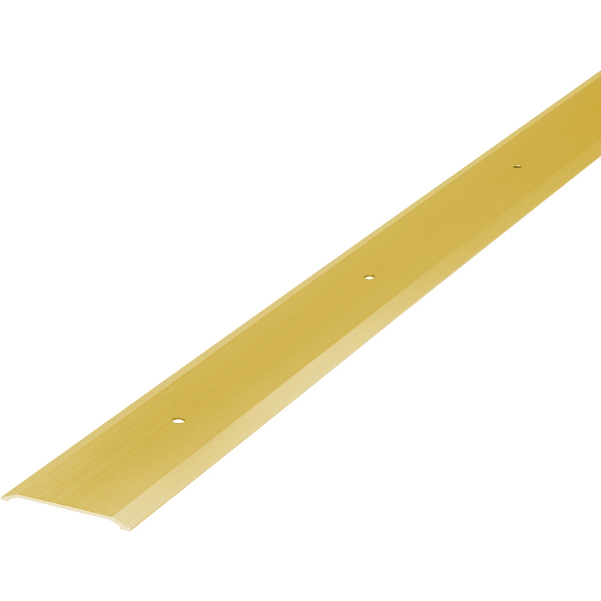 M-D AFF134 36" L x 1-3/4" W x 1/8" H Brite gold Threshold