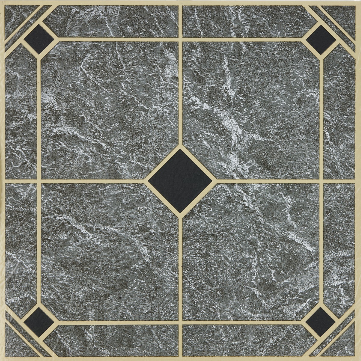 12″ BLUE & GOLD TILE