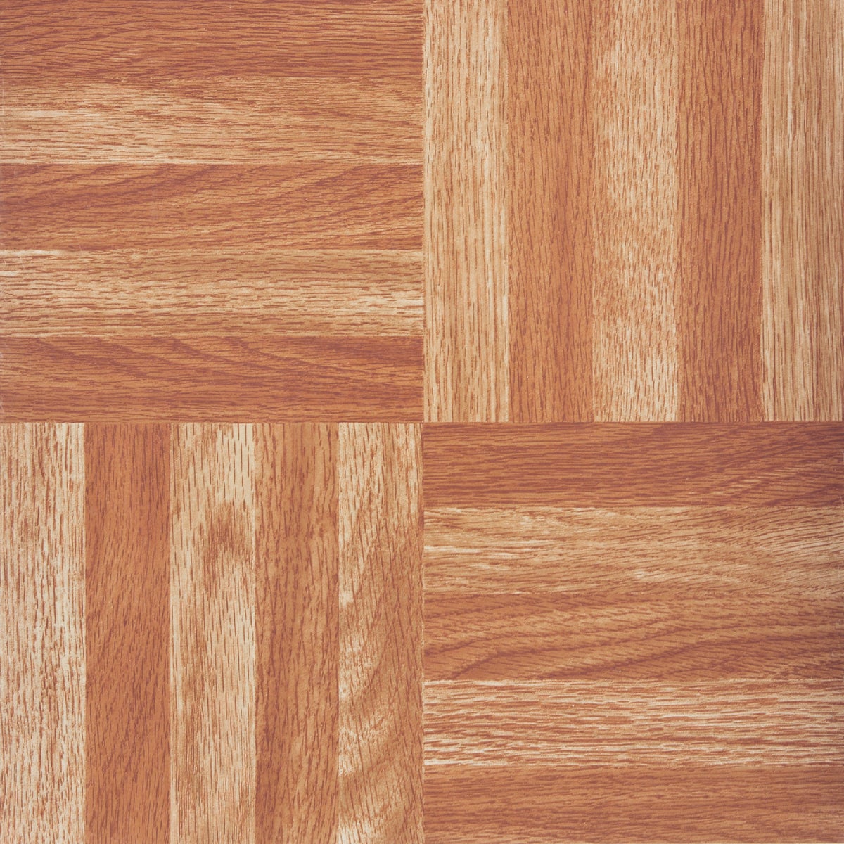 Home Impressions Wood Fingerblock 12 In. x 12 In. Vinyl Floor Tile (45 Sq. Ft./Box)