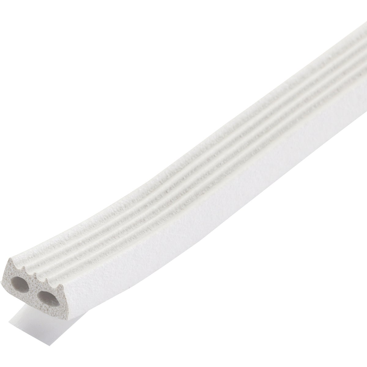 M-D White 10' 19/32" Rubber Weatherstrip