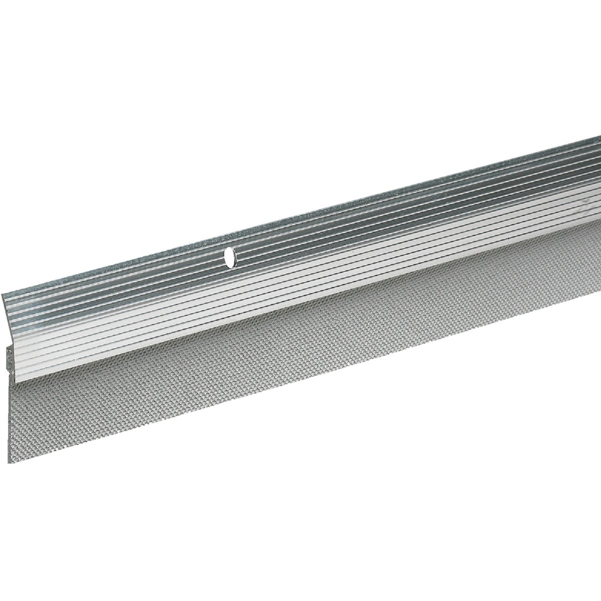 Do it Best 2 In. W. x 2 In. H. x 36 In. L. Silver Aluminum Door Sweep