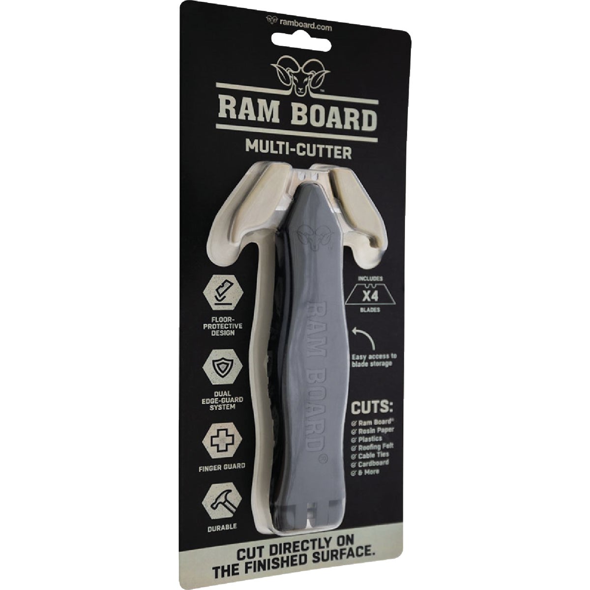 Ram Board Multi-Cutter Fixed Straight Utility Knife