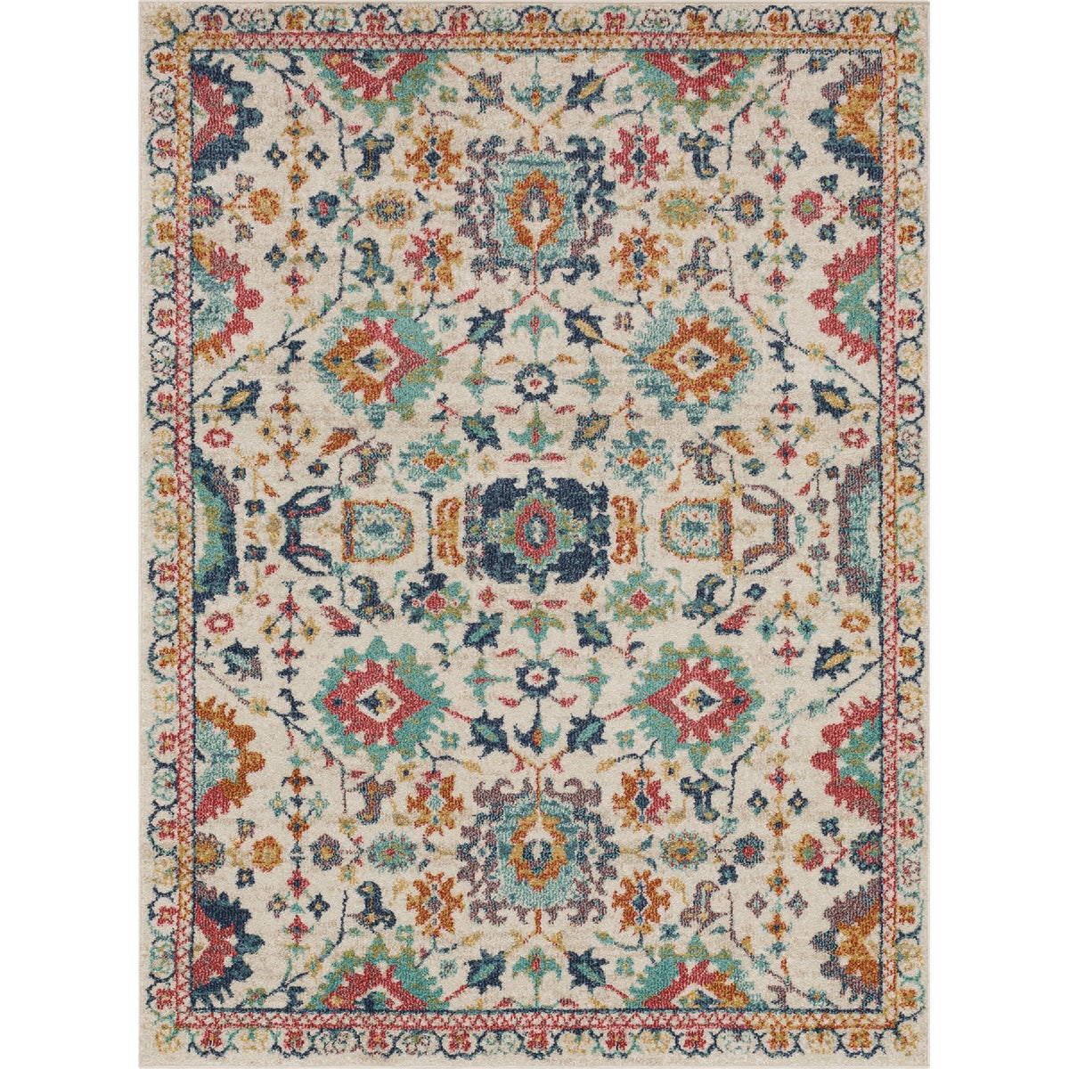 Mohawk Home Manchego Multi-Colored 63 In. x 96 In. Area Rug