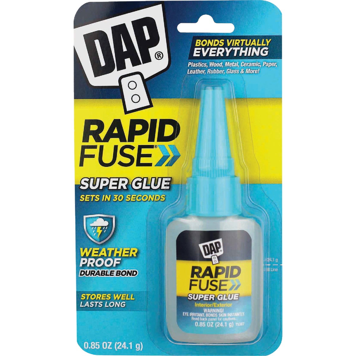 DAP RapidFuse 0.85 Oz. Clear Multi-Purpose Adhesive