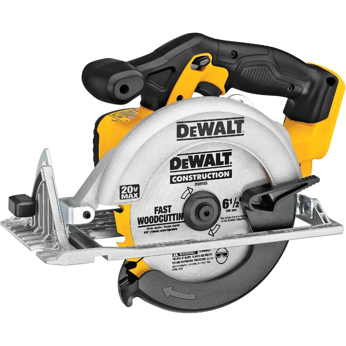 DEWALT 20 Volt MAX Lithium-Ion 6-1/2 In. Cordless Circular Saw (Tool Only)