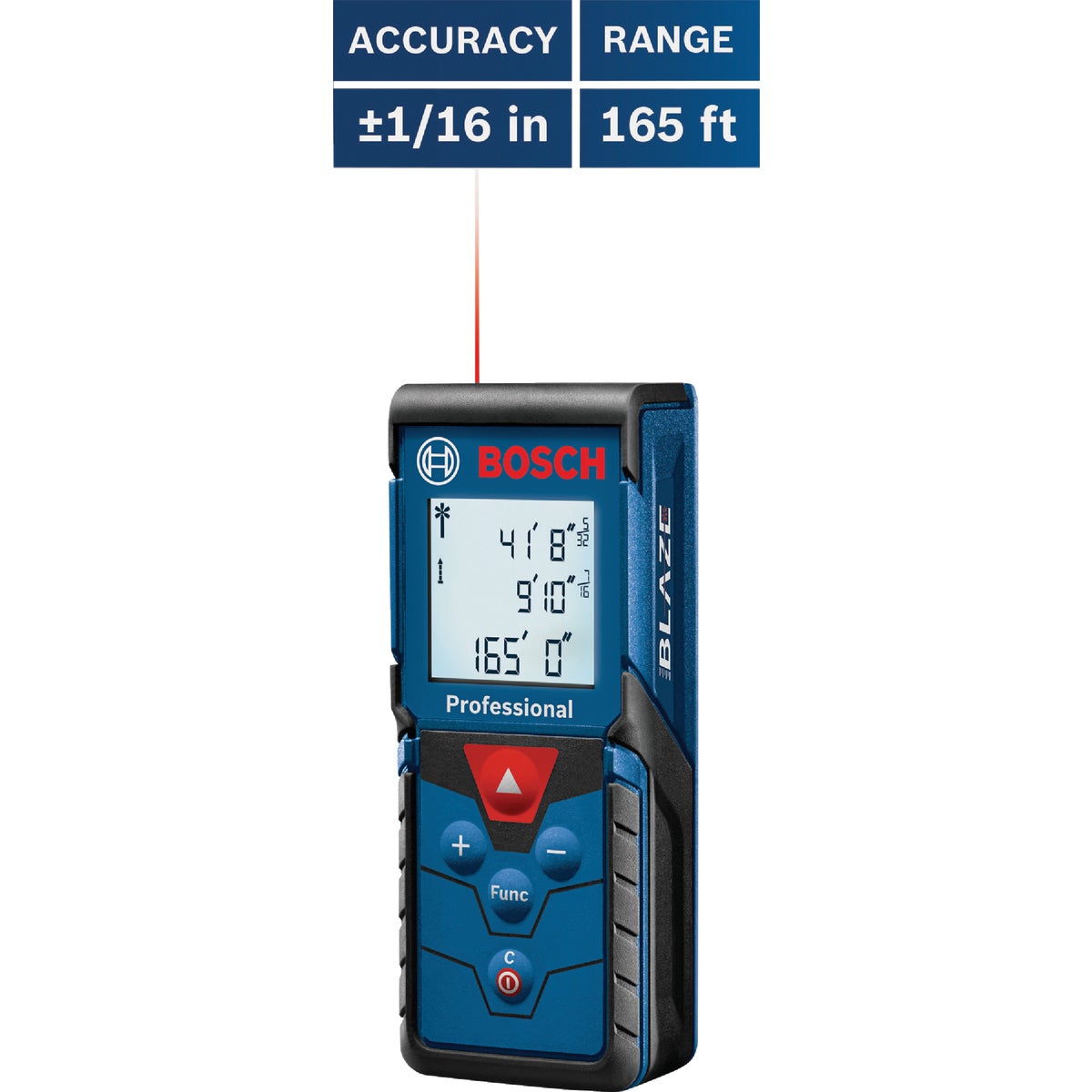 Bosch 165 Ft. Laser Distance Measurer