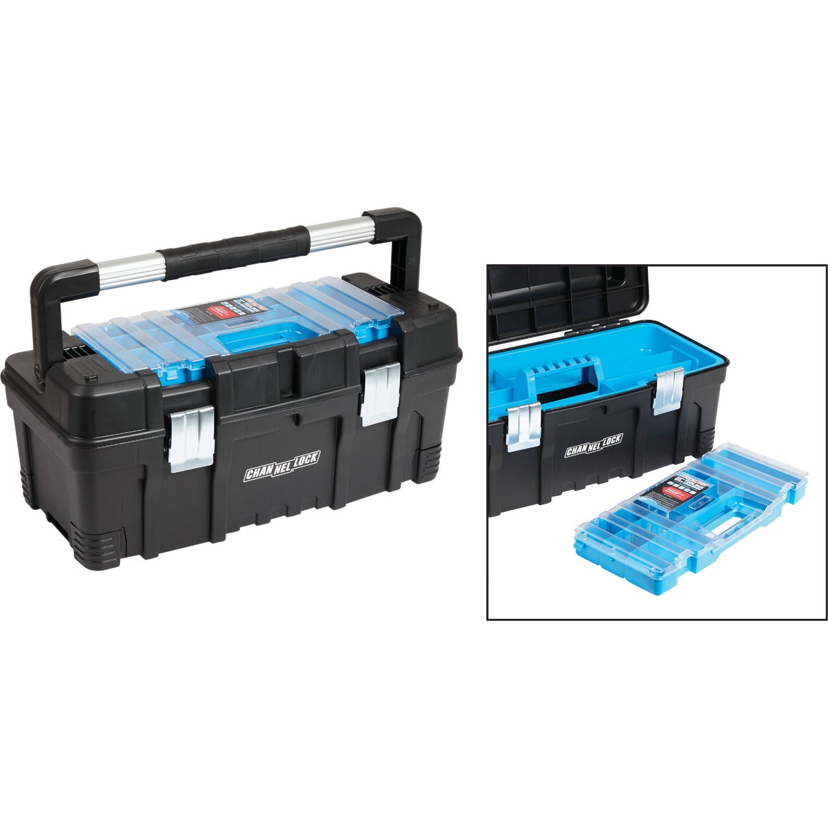 Channellock 22 In. Toolbox with Organizer