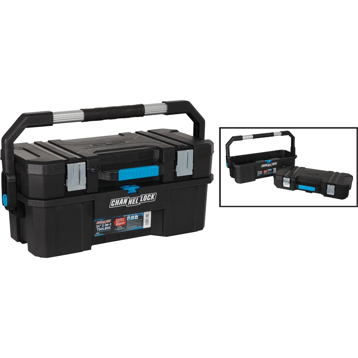 Channellock 24 In. 2-in-1 Toolbox