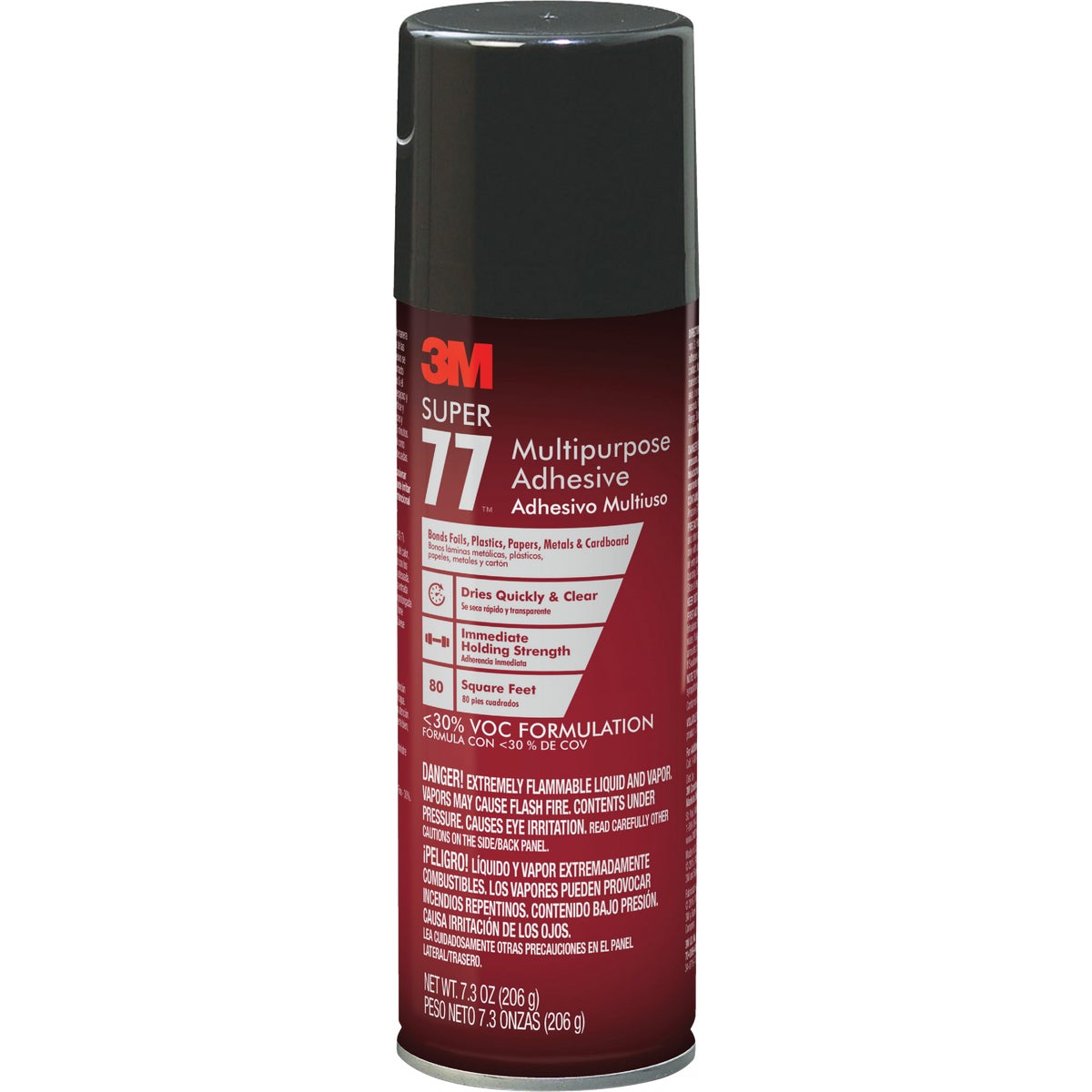 3M Super 77 7.3 Oz. Multipurpose Spray Adhesive (California Compliant)