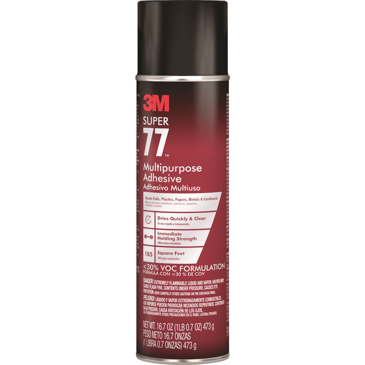 3M Super 77 16.7 Oz. Multi-Purpose Spray Adhesive (California Compliant)