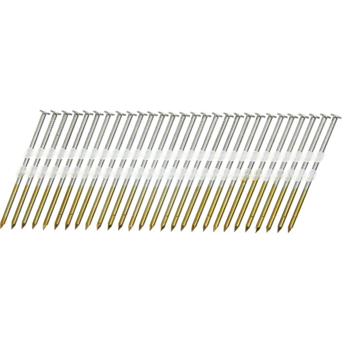 Senco 20 Degree Plastic Strip Bright Full Round Head Framing Stick Nail, 3 In. x .131 In. (4000 Ct.)
