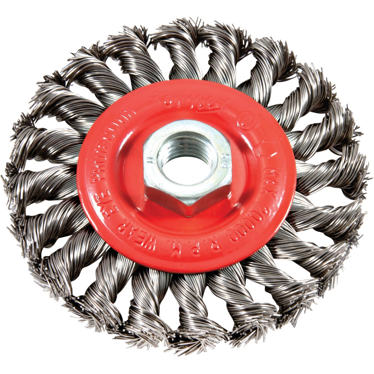 4″ TWIST KNOT WIRE WHEEL