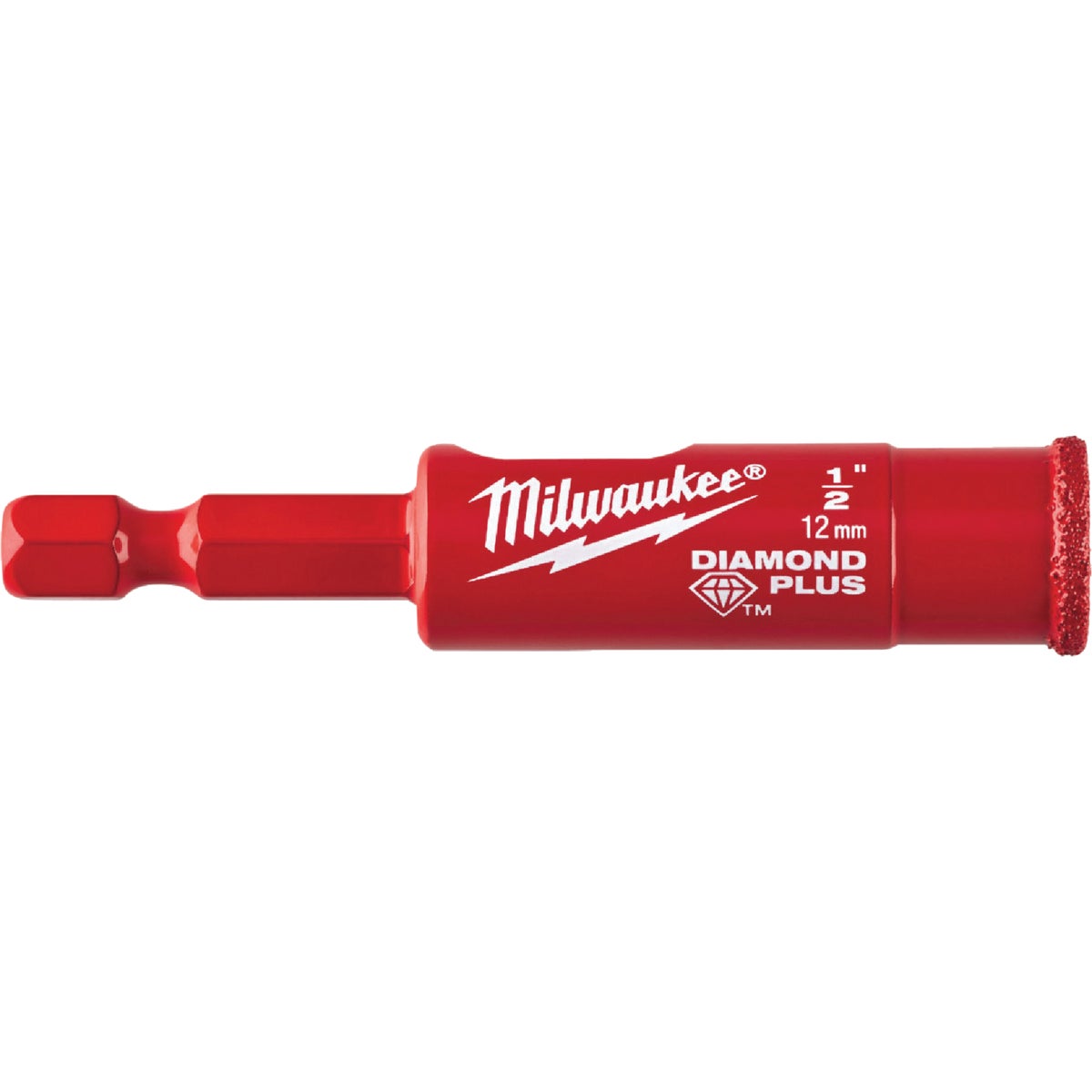 Milwaukee 1/2 In. x 2-1/8 In. Diamond Glass & Tile Drill Bit