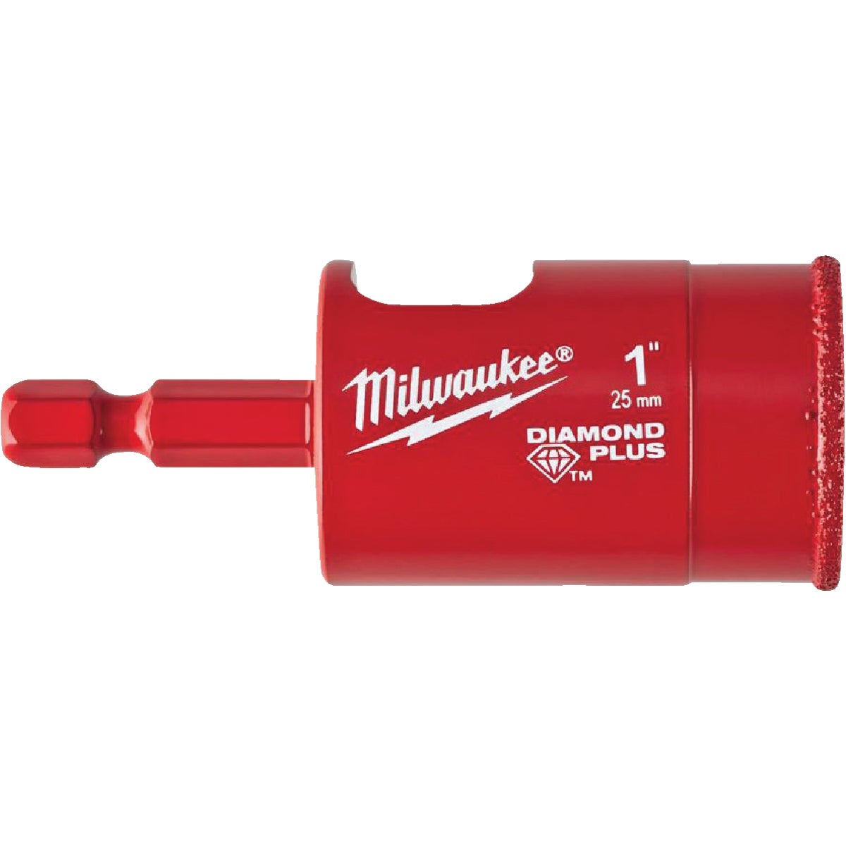 Milwaukee 1 In. x 2-1/8 In. Diamond Glass & Tile Drill Bit