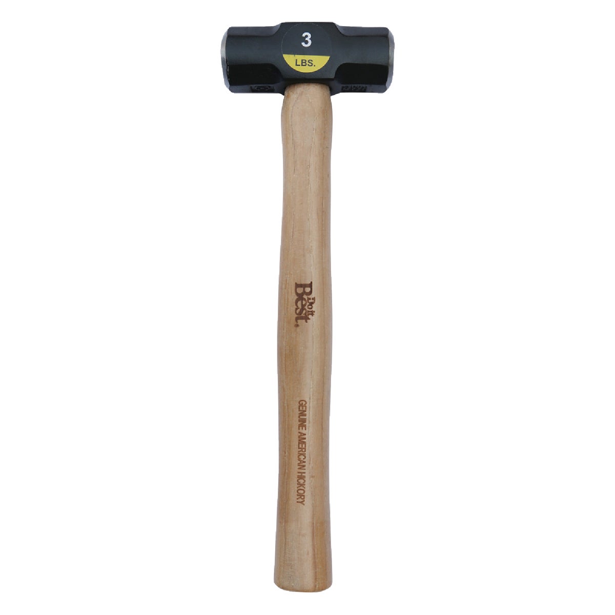 Do it Best 3 Lb. Steel Double Face Drilling Hammer with Hickory Handle