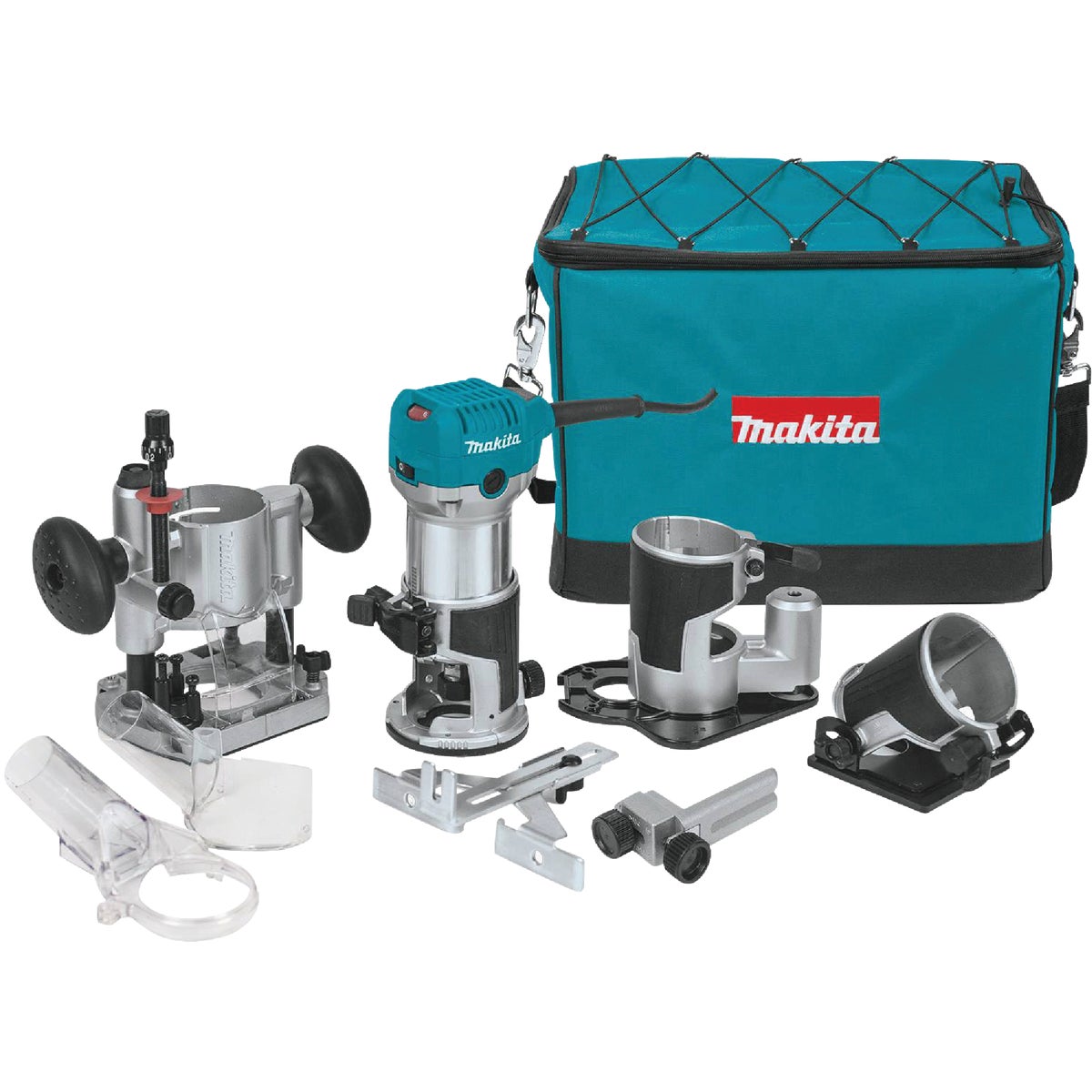 Makita 6.5A 10,000 to 30,000 rpm Router Kit