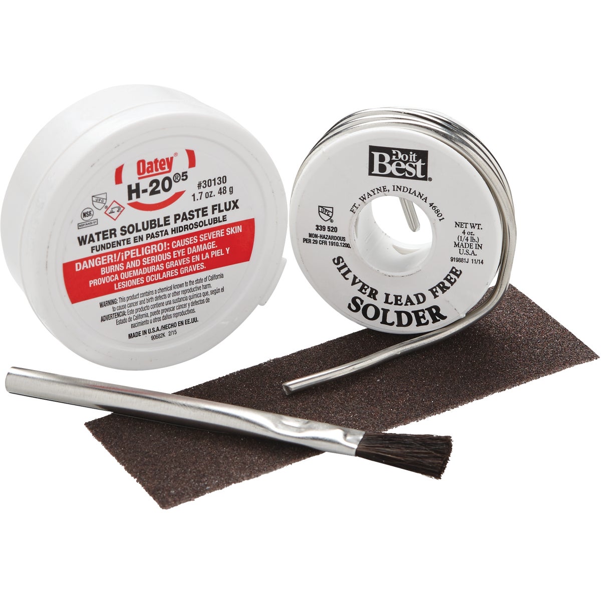 Do it Silver Lead-Free 1/4 Lb. H-205 Solder Kit