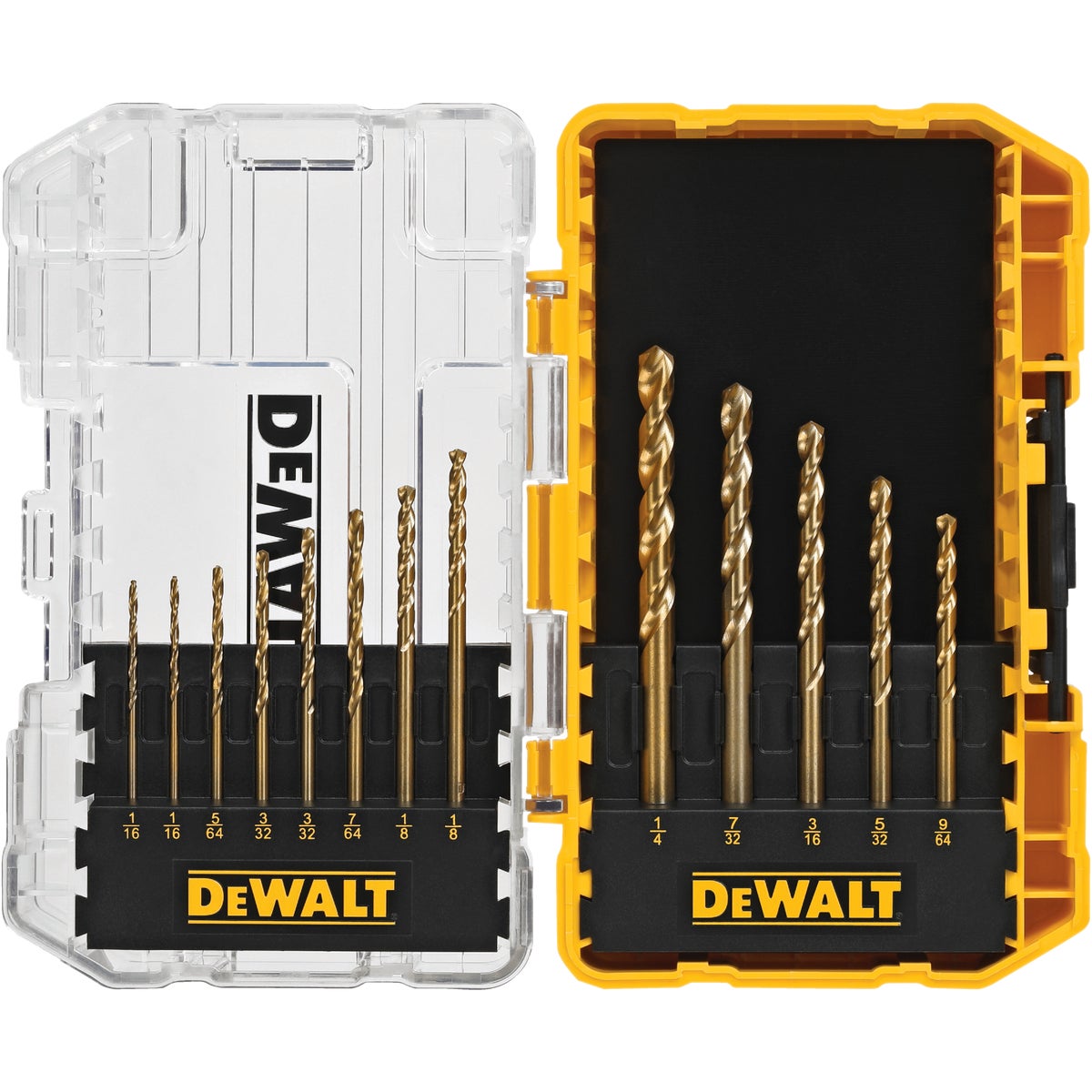 DEWALT 13-Piece Titanium Drill Bit Set