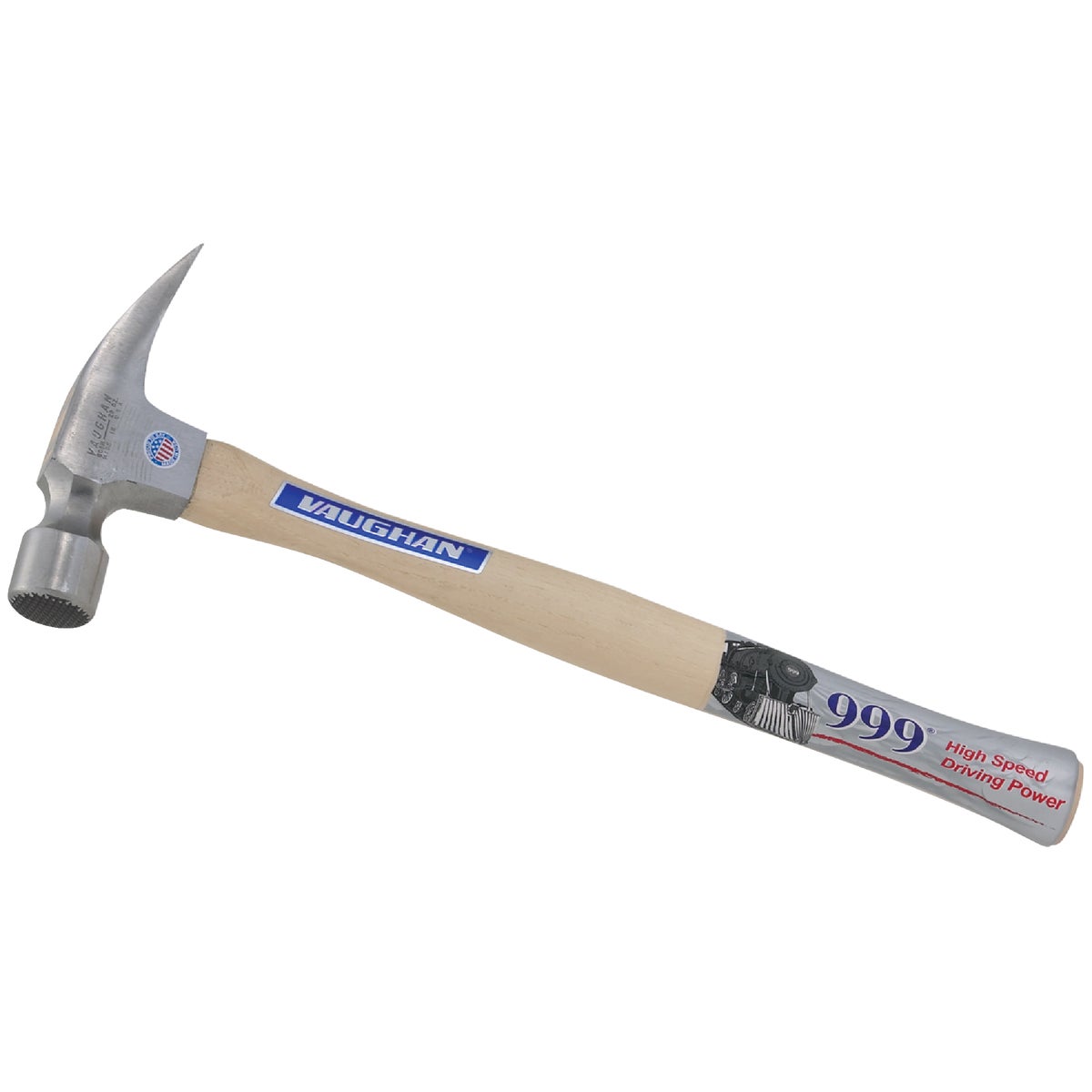 Vaughan 28 Oz. Milled-Face Framing Hammer with Hickory Handle
