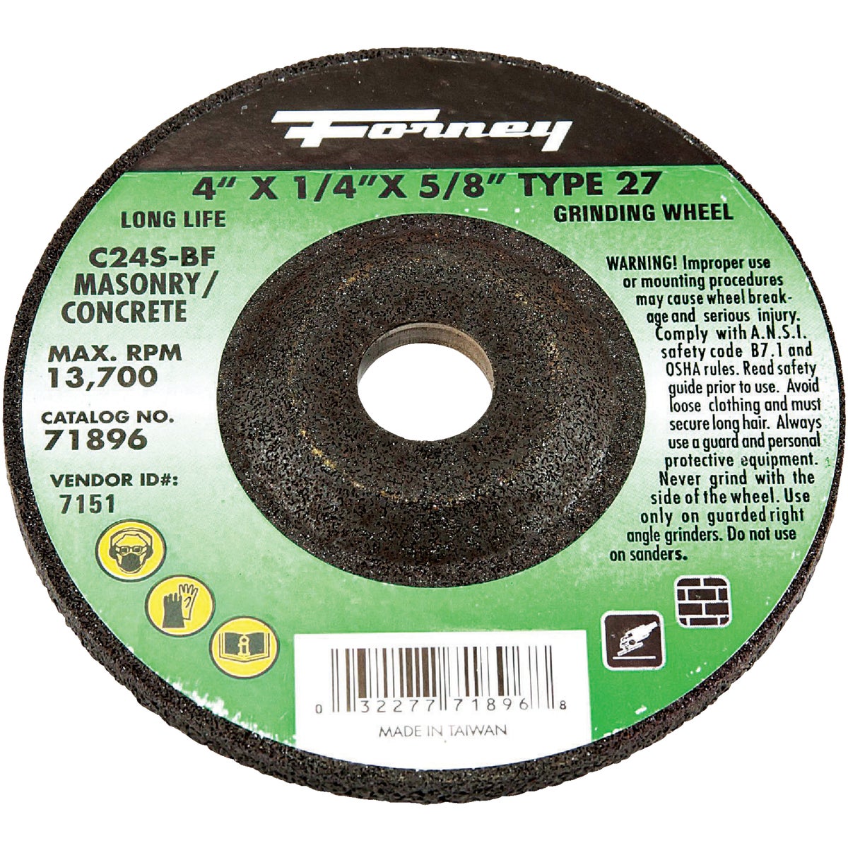 4″ GRINDING WHEEL