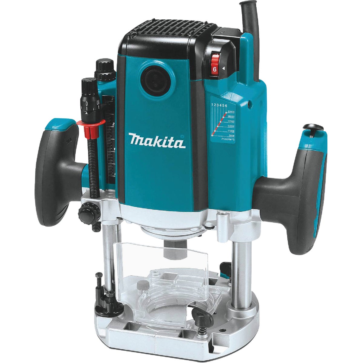 Makita 3-1/4 HP/15A 9000 to 22,000 rpm Plunge Router