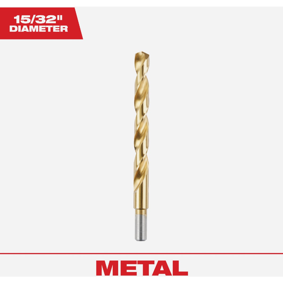 Milwaukee THUNDERBOLT 15/32 In. Titanium Drill Bit