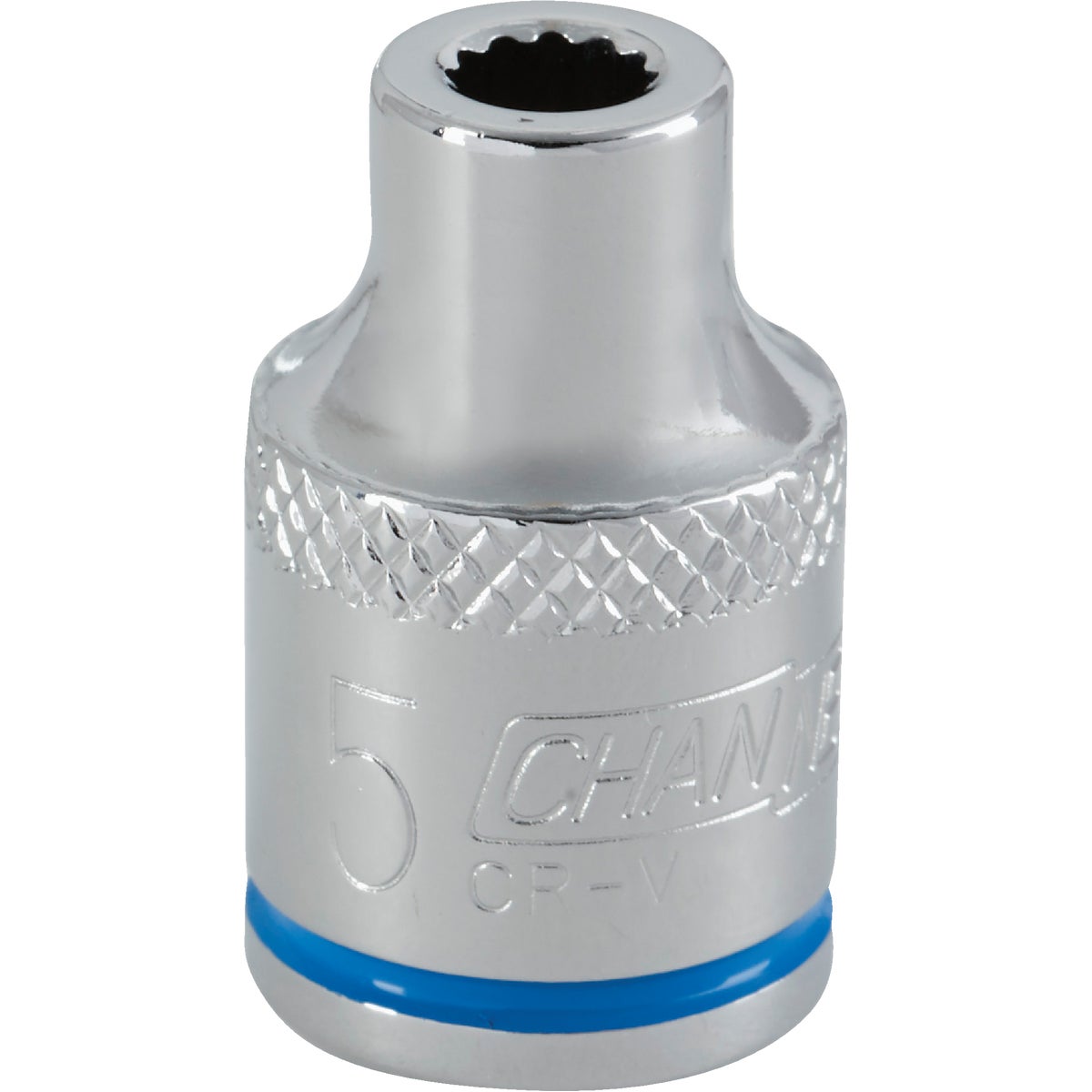 Channellock 3/8 In. Drive 5 mm 12-Point Shallow Metric Socket