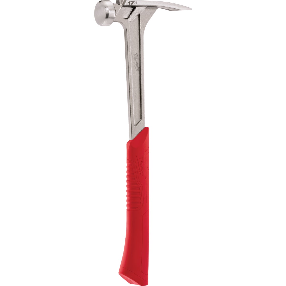 Milwaukee 17 Oz. Smooth-Face Framing Hammer with Steel I-Beam Handle