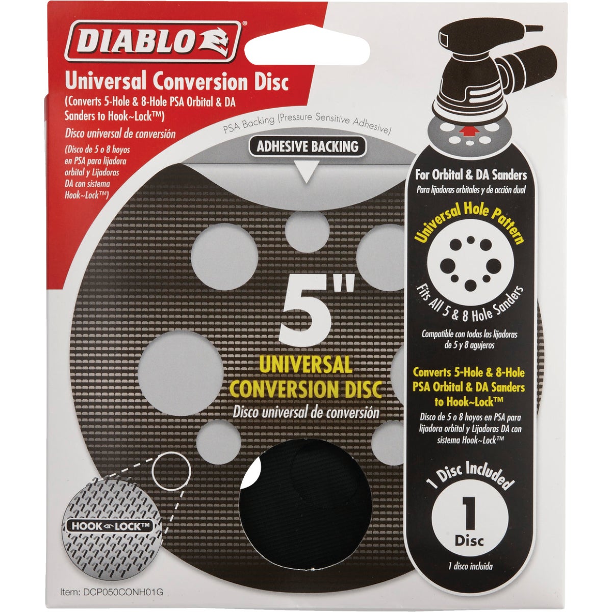 Diablo 5 In. Conversion Sanding Disc Backing Pad