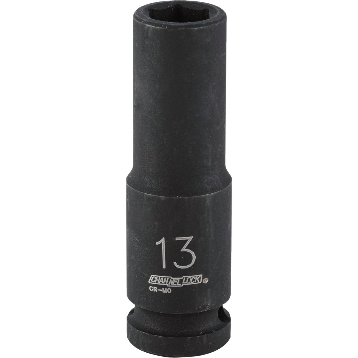 Channellock 1/2 In. Drive 13 mm 6-Point Deep Metric Impact Socket