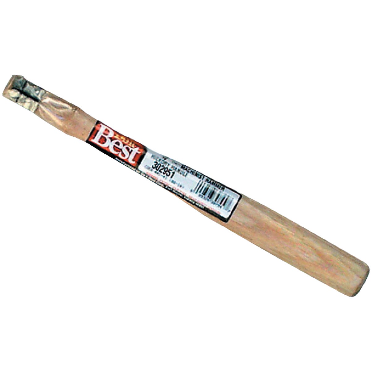 Do it Best 10 In. Straight Hickory Ball Peen Hammer Handle