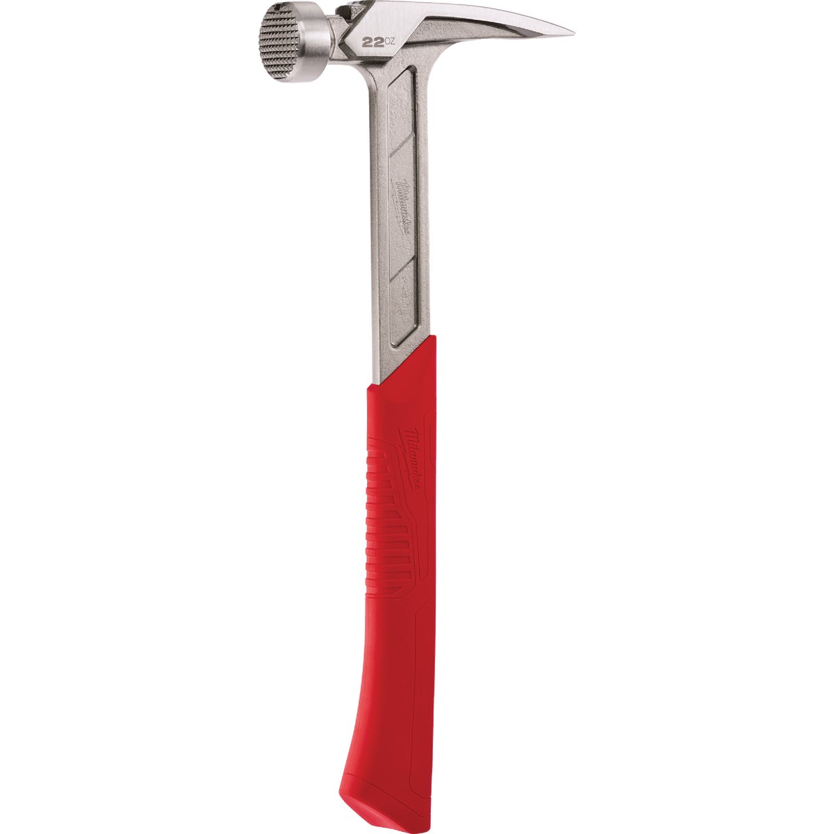 Milwaukee 22 Oz. Milled-Face Framing Hammer with Steel I-Beam Handle