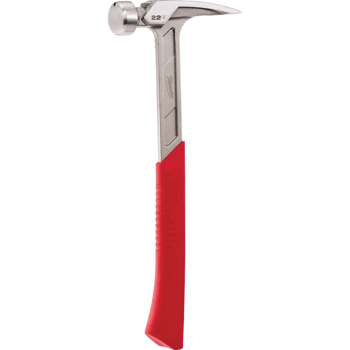Milwaukee 22 Oz. Smooth-Face Framing Hammer with Steel I-Beam Handle