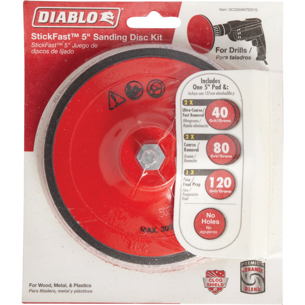 5″DRILL SANDING DISC KIT