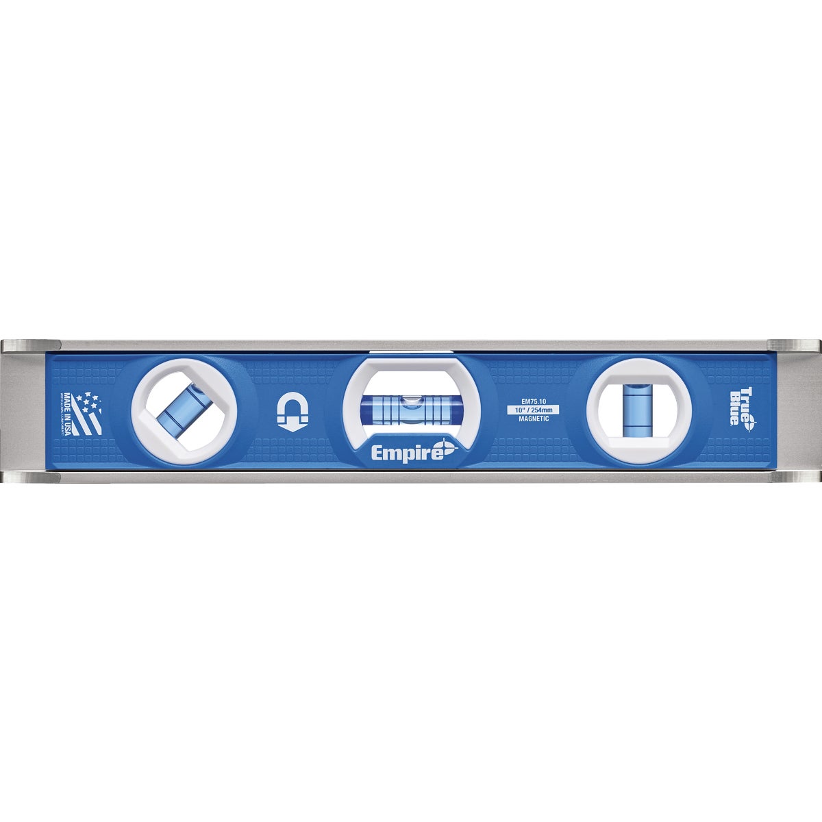 Empire True Blue 10 In. Aluminum Rare Earth Magnetic Dual-Pitch Torpedo Level