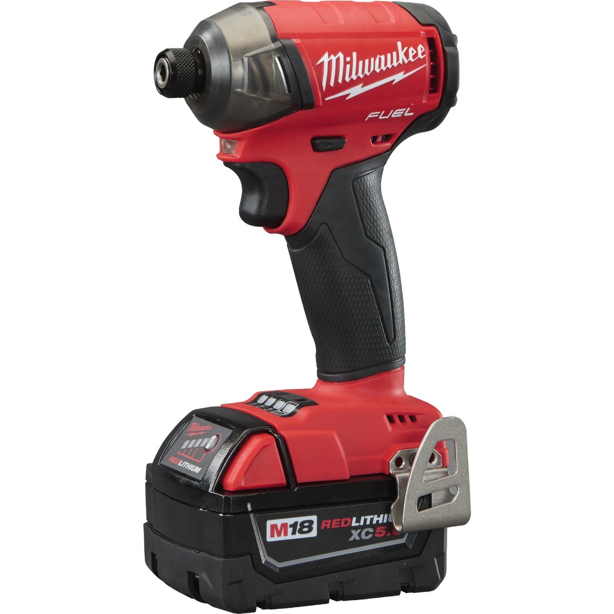 Milwaukee M18 FUEL SURGE 18-Volt Lithium-Ion Brushless 1/4 In. Hex Hydraulic Cordless Impact Driver Kit