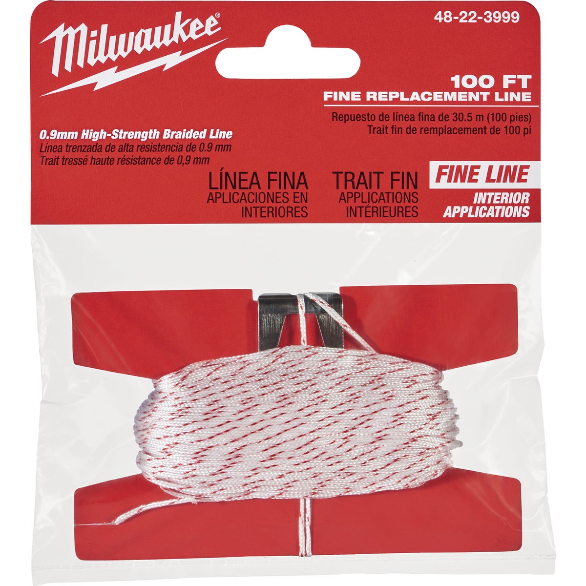 Milwaukee 100 Ft. Braided Nylon Precision Chalk Line