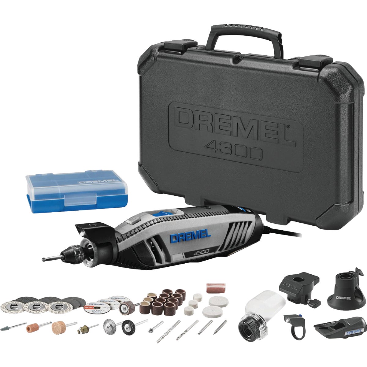 Dremel 4300 Series 120-Volt 1.8-Amp Variable Speed Electric Rotary Tool Kit