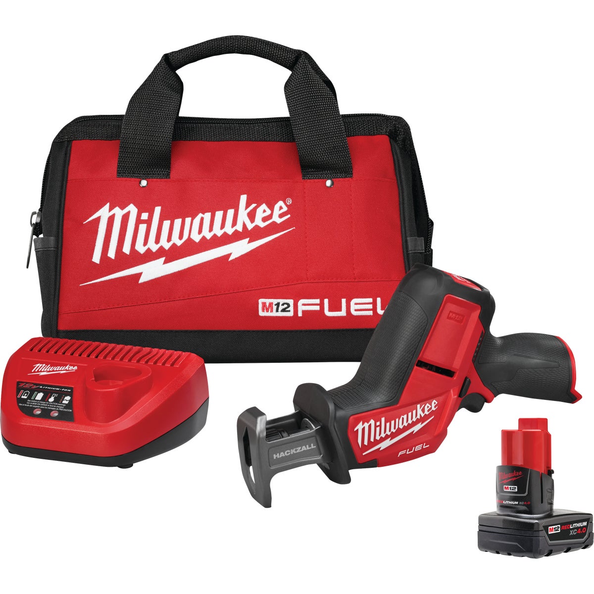 Milwaukee HACKZALL M12 12-Volt Lithium-Ion Brushless Cordless Reciprocating Saw Kit