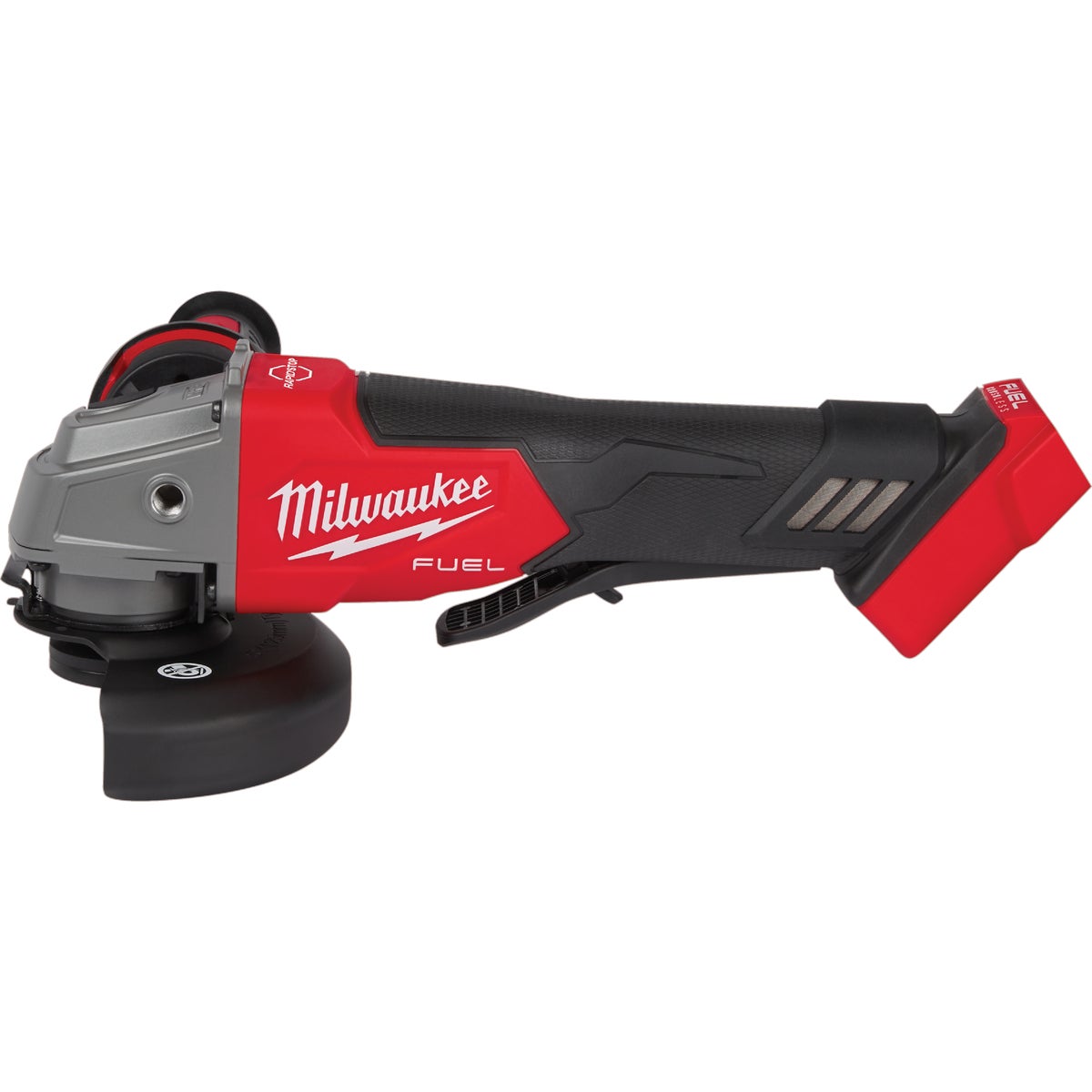 Milwaukee M18 FUEL 18-Volt Lithium-Ion 4-1/2 In. - 5 In. Brushless Cordless Angle Grinder with Paddle Switch, No-Lock (Tool Only)