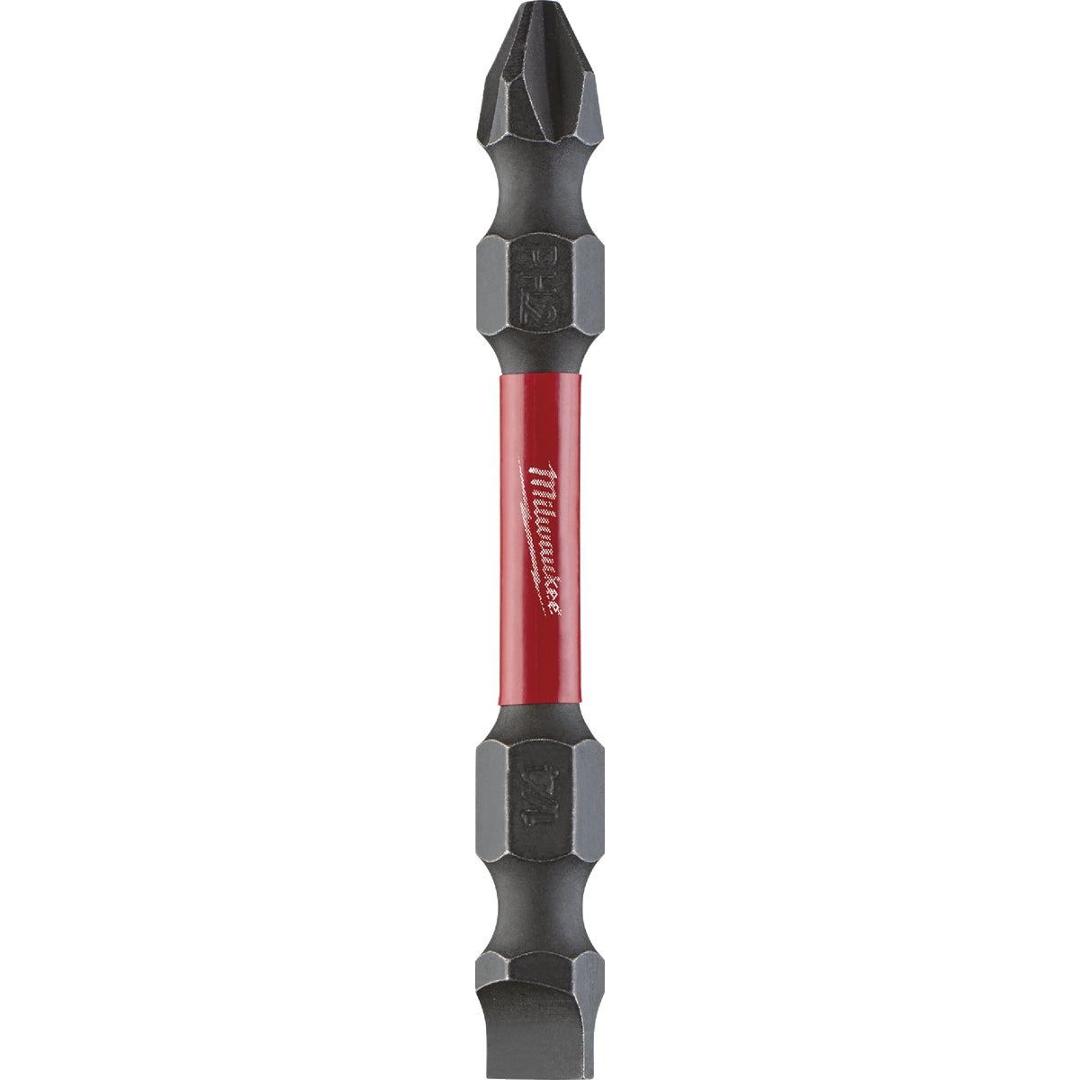 Milwaukee SHOCKWAVE #2 Phillips and 1/4 In. Slotted Power Double-End Screwdriver Bit