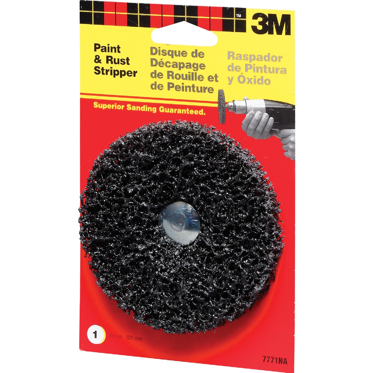 3M 4 In. Single Pad Paint Removal Disc