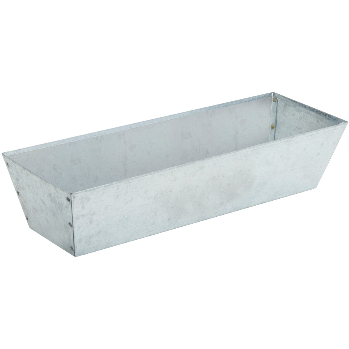 12″ GALVANIZED MUD PAN