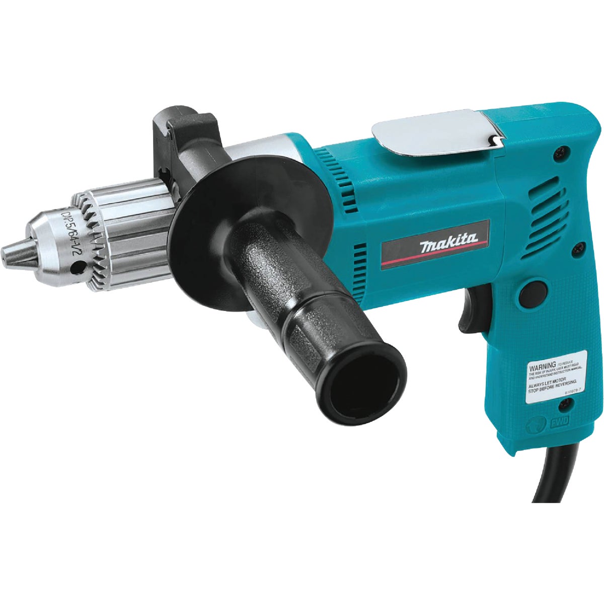 Makita 1/2 In. 6.5-Amp Keyed Electric Drill with Pistol Grip