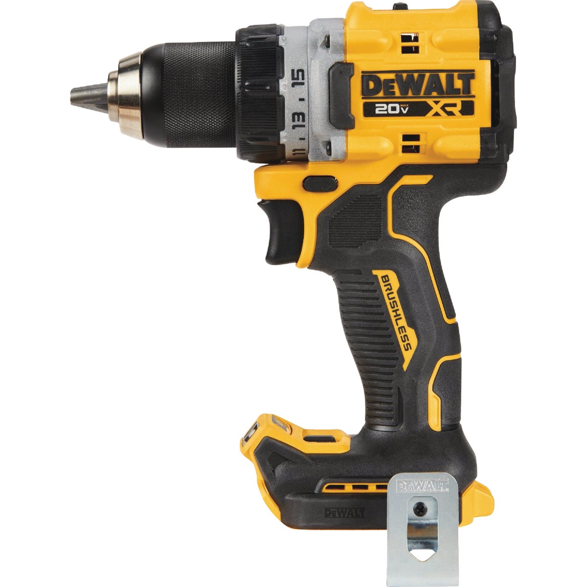 DEWALT 20-Volt MAX XR Lithium-Ion 1/2 In. Brushless Compact Cordless Drill/Driver (Tool Only)