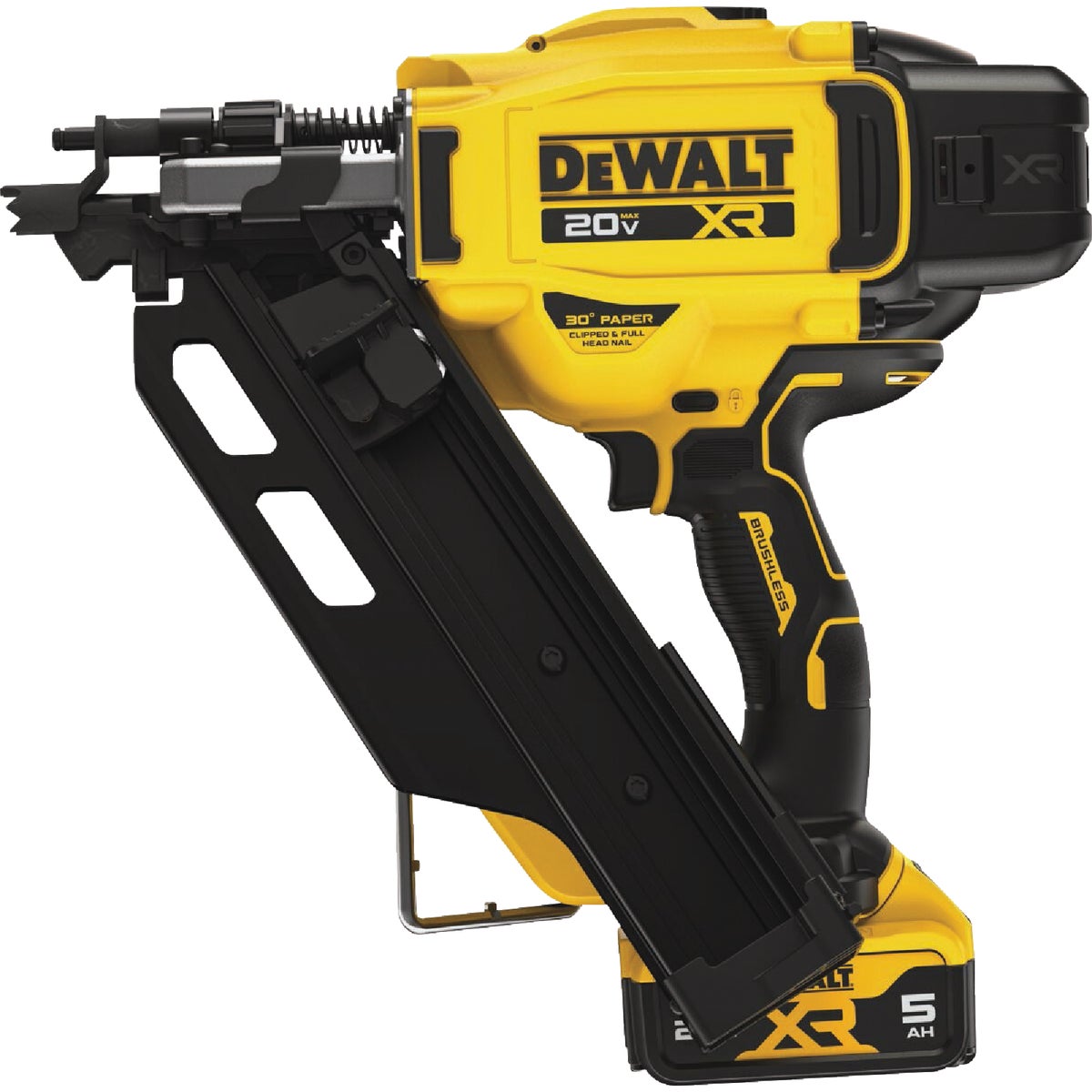 DEWALT 20V MAX XR Brushless 30 Degree Cordless Framing Nailer (Tool Only)
